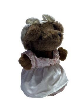 Beatrix Potter Mrs Tiggy Winkle Eden Hedgehog Collectible Pink Dress White Hat
